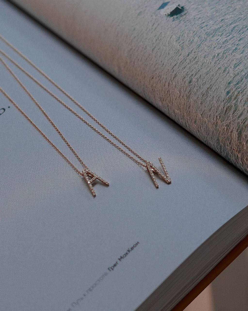 Підвіска з літерою «N»